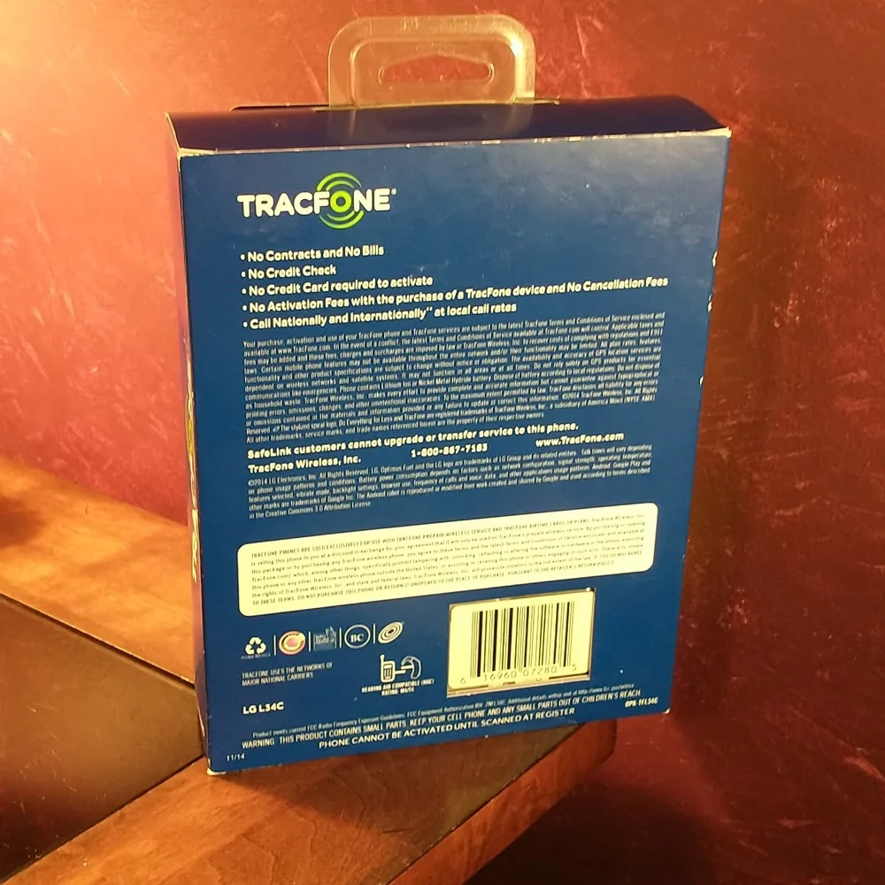 LG TracFone Optimus Fuel Android Smartphone - NIB (2 Units for sale)